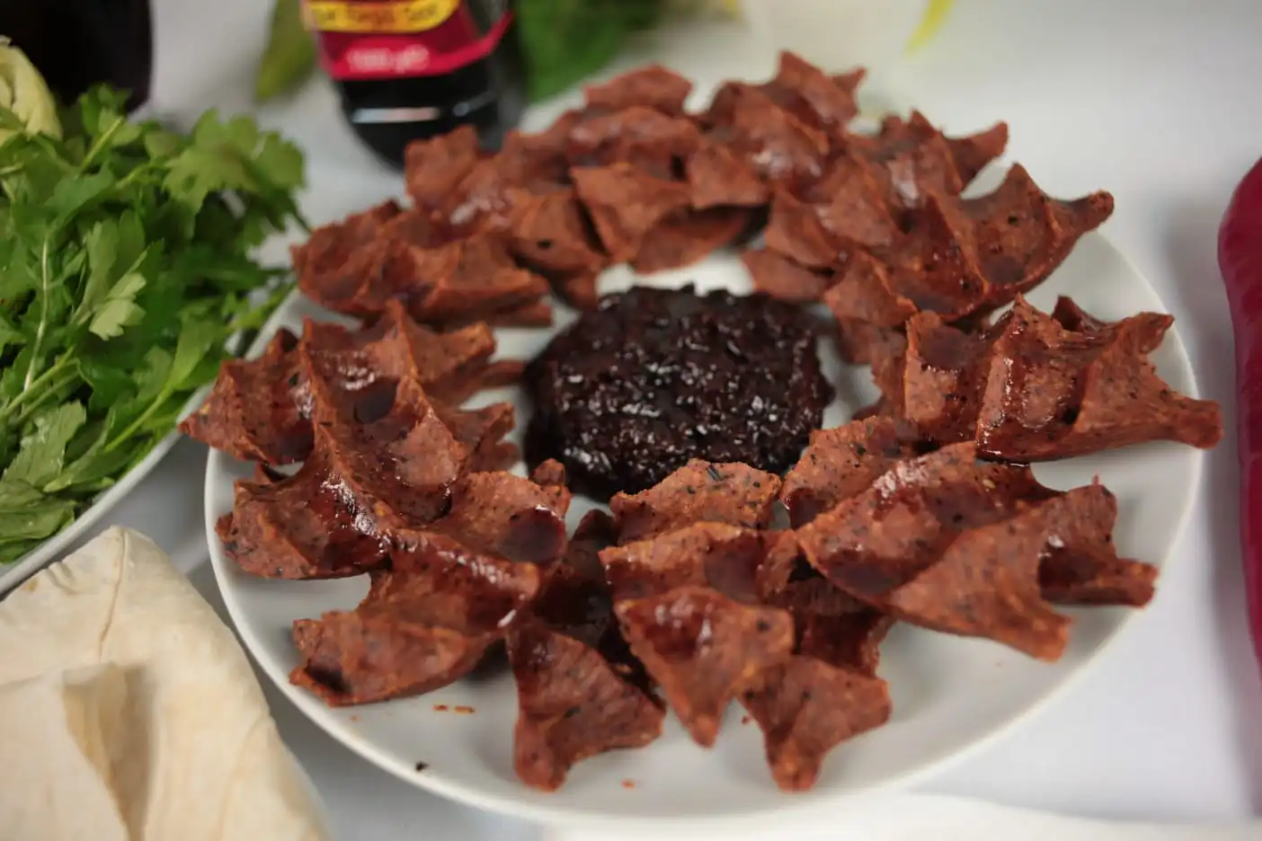 Acılı Etsiz Çiğ Köfte