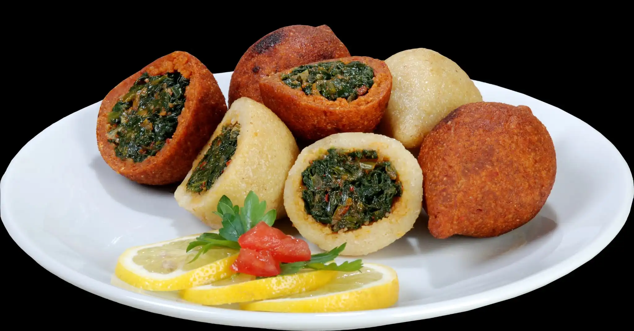 Sarbi vejeteryan ıspanaklı içliköfte